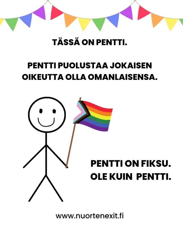 Hyvää Pride-kuukautta <3